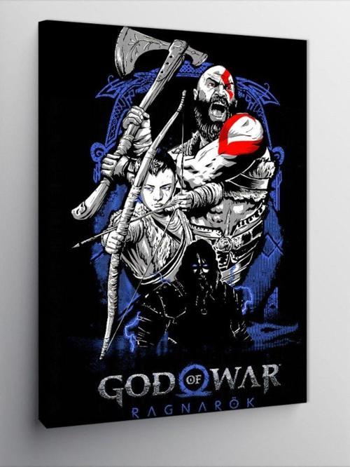 Kanvas Tablo God Of War Ragnarök