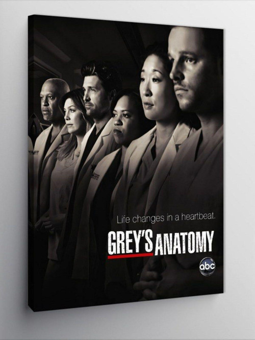 Kanvas Tablo Greys Anatomy Afiş