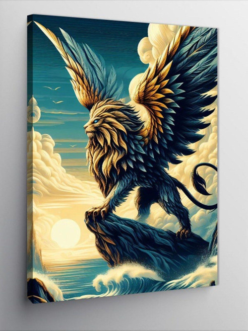 Kanvas Tablo Grifin Aslan
