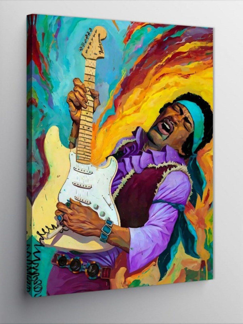 Kanvas Tablo Jimi Hendrix