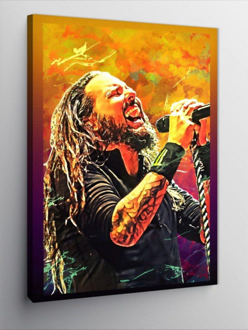 Kanvas Tablo Jonathan Davis Korn
