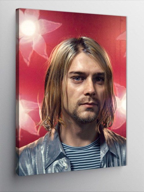 Kanvas Tablo Kurt Cobain Nirvana