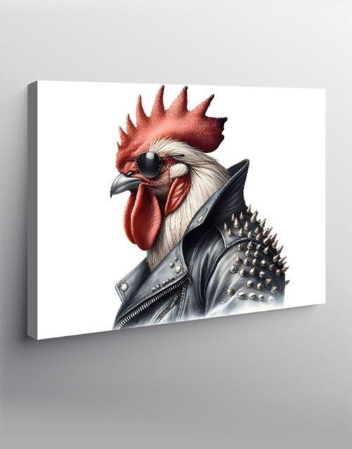 Kanvas Tablo Metalci Horoz
