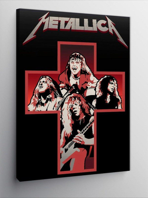 Kanvas Tablo Metallica Müzik Grubu