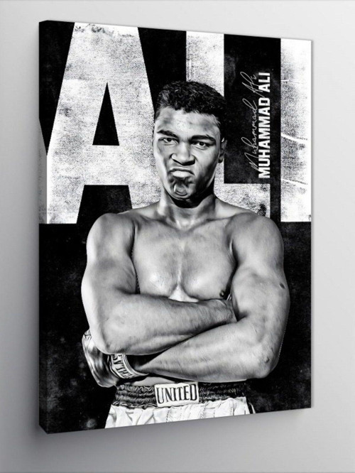 Kanvas Tablo Muhammed Ali Boksör