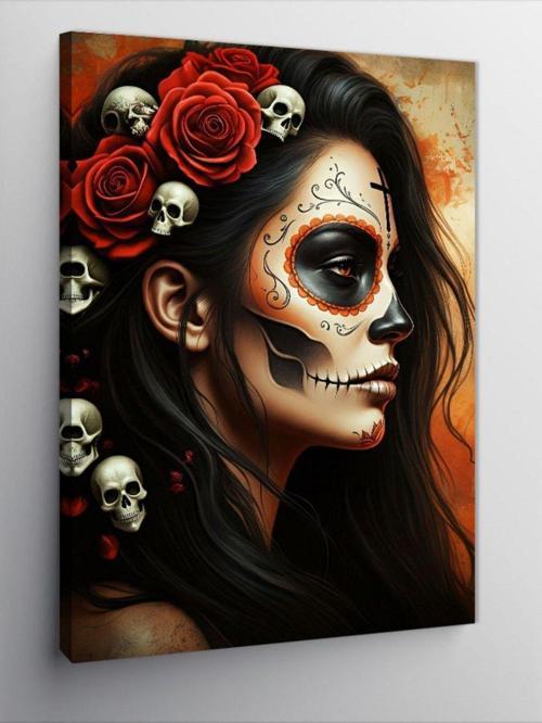 Kanvas Tablo Ölü Günü Kadını