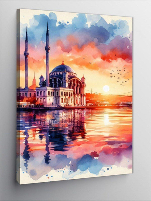 Kanvas Tablo Ortaköy Camii