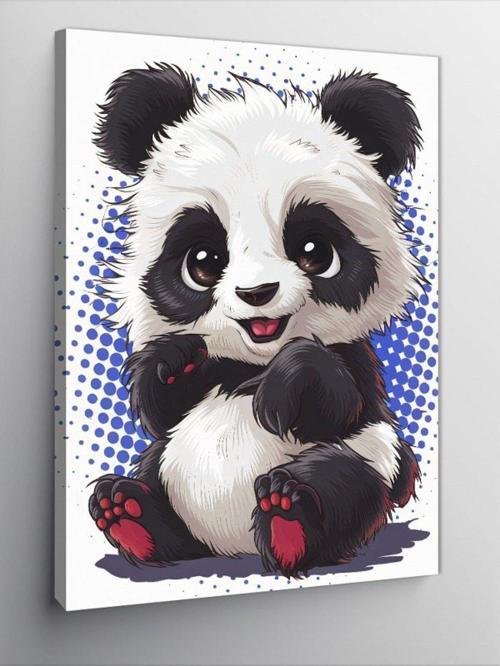 Kanvas Tablo Sevimli Yavru Panda