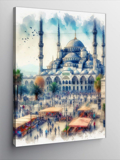 Kanvas Tablo Sultan Ahmet Camii
