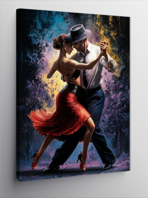 Kanvas Tablo Tango Ve Pançift