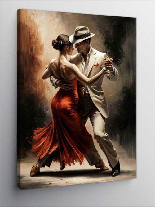 Kanvas Tablo Tango Yapan Çift