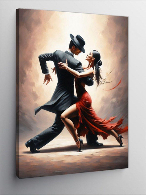 Kanvas Tablo Tango Yapan Çift