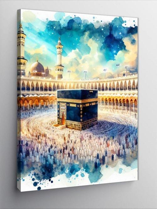 Kanvas Tablo Sulu Boya Kabe Resmi