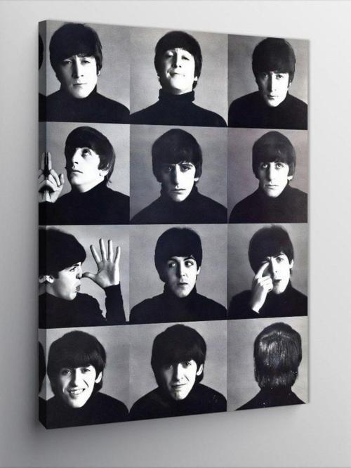 Kanvas Tablo The Beatles Müzik Grubu