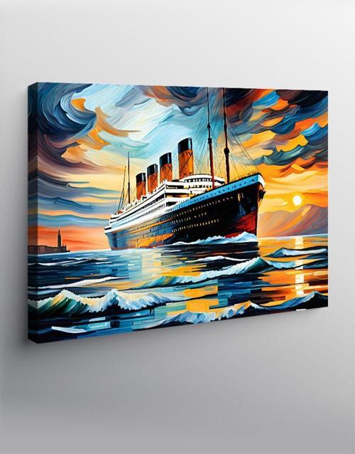 Kanvas Tablo Titanic
