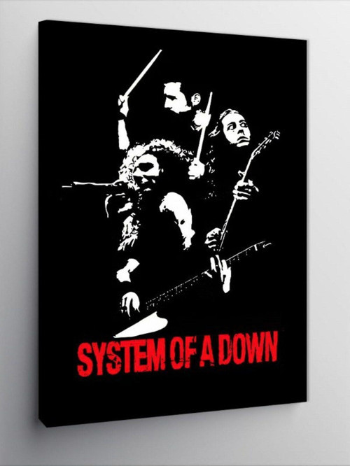 Kanvas Tablo System Of A Down