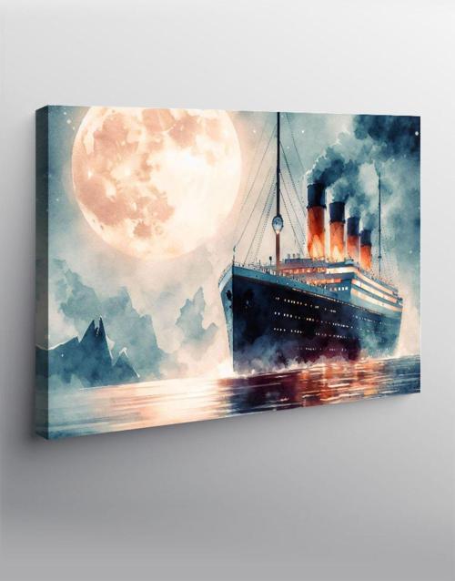 Kanvas Tablo Titanic Gemisi