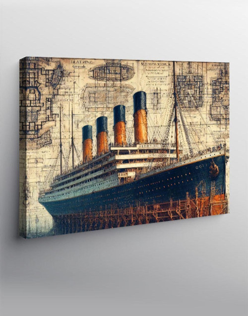 Kanvas Tablo Titanic Gemisi