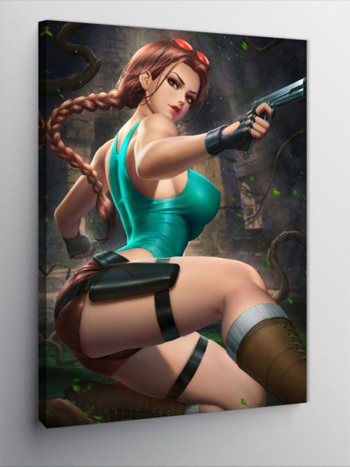 Kanvas Tablo Tomb Raider