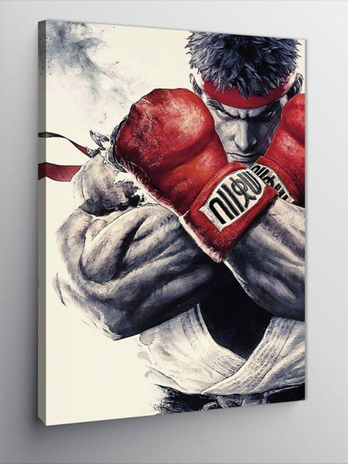 Kanvas Tablo Street Fighter Ryu