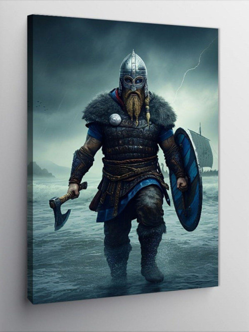 Kanvas Tablo Viking Savaşçısı