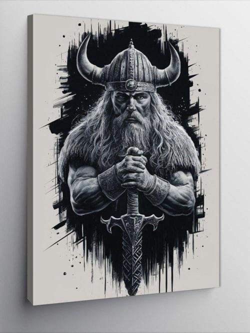 Kanvas Tablo Vikingli Adam