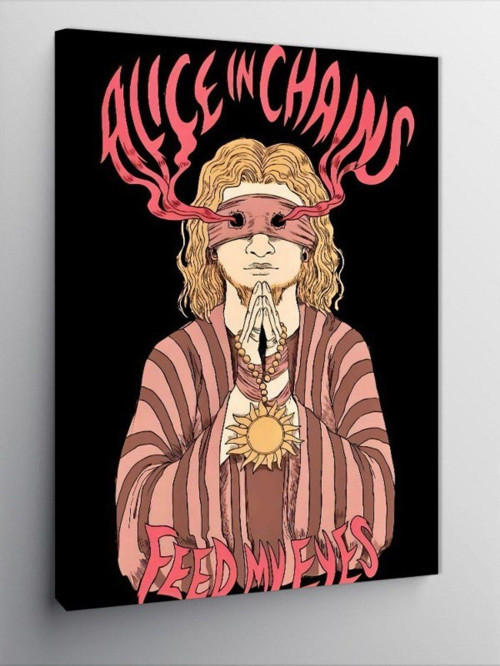 Kanvas Tablo Zincirlenmiş Alice