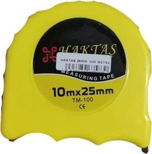 ÇELİK ŞERİT METRE 10 mt x 25 mm