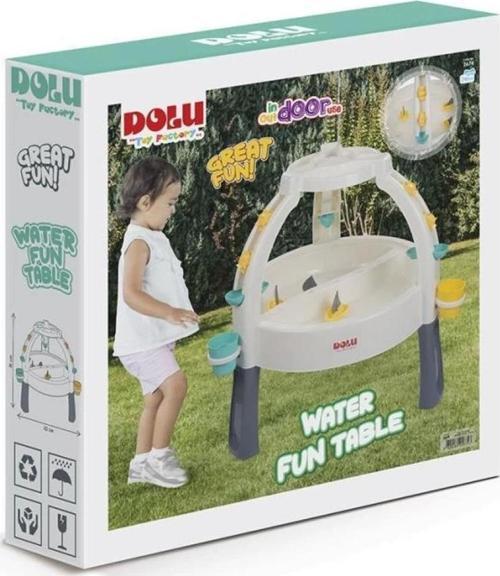 NessiWorld 2674 Eğlenceli Çeşme Kum ve Su Masası -Dolu