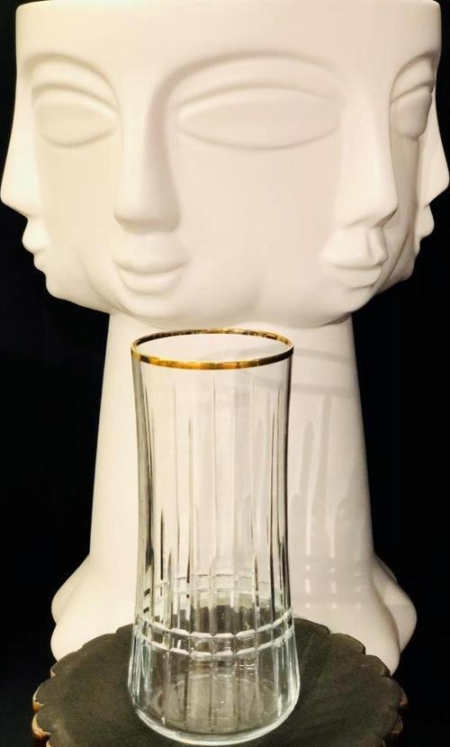 Aheste Diamond Altın 6 Lı Rakı&Limonata Bardağı