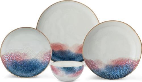 Aura 24 Parça 6 Kişilik Yemek Takımı