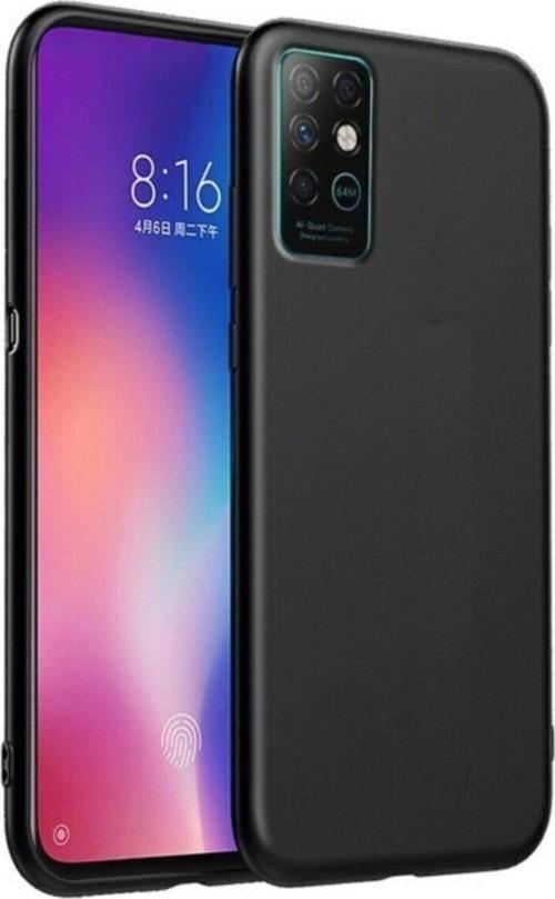 İnfinix Note 8 Kapak Mat Siyah Silikon Lux Kılıf
