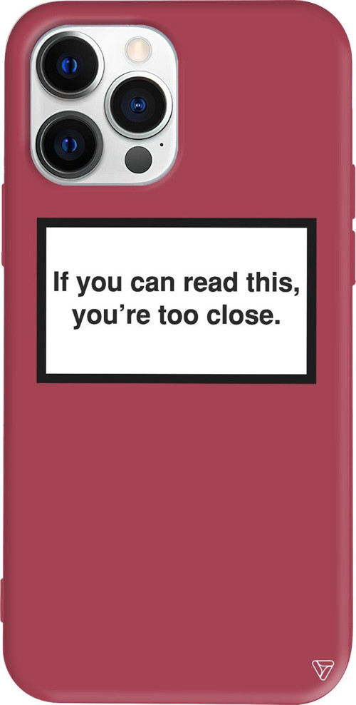iPhone 15 Pro Max Uyumlu Bordo Renkli Silikon Too Close Telefon Kılıfı