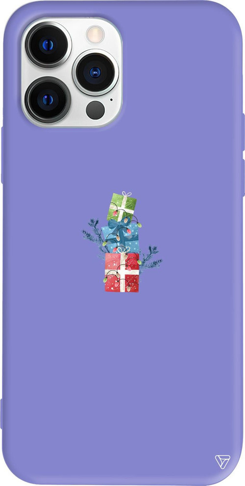 iPhone 15 Pro Max Uyumlu Lila Renkli Silikon Much More Gift Telefon Kılıfı