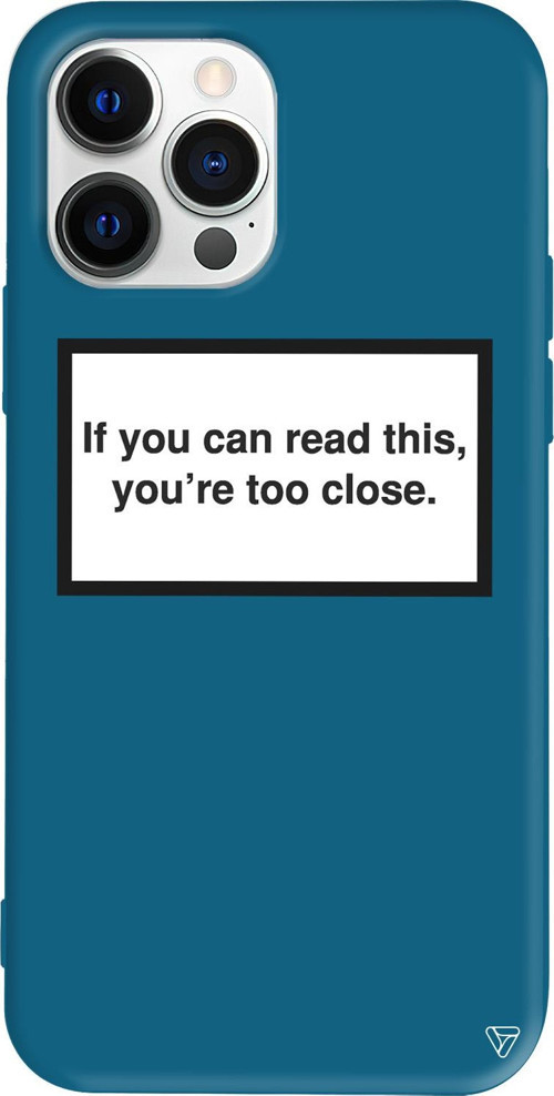 iPhone 15 Pro Max Uyumlu Lacivert Renkli Silikon Too Close Telefon Kılıfı