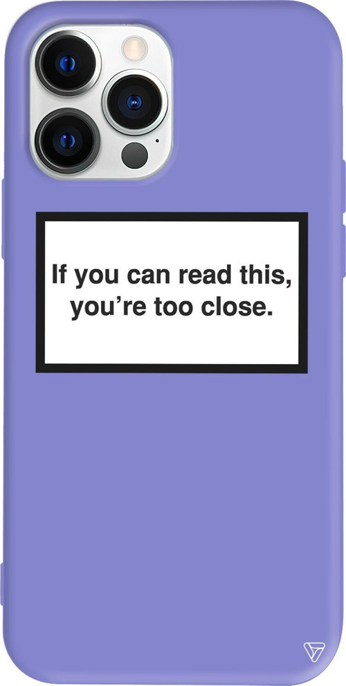 iPhone 15 Pro Max Uyumlu Lila Renkli Silikon Too Close Telefon Kılıfı
