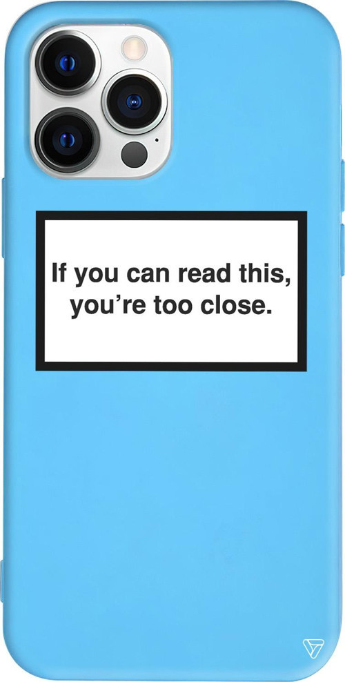 iPhone 15 Pro Max Uyumlu Mavi Renkli Silikon Too Close Telefon Kılıfı