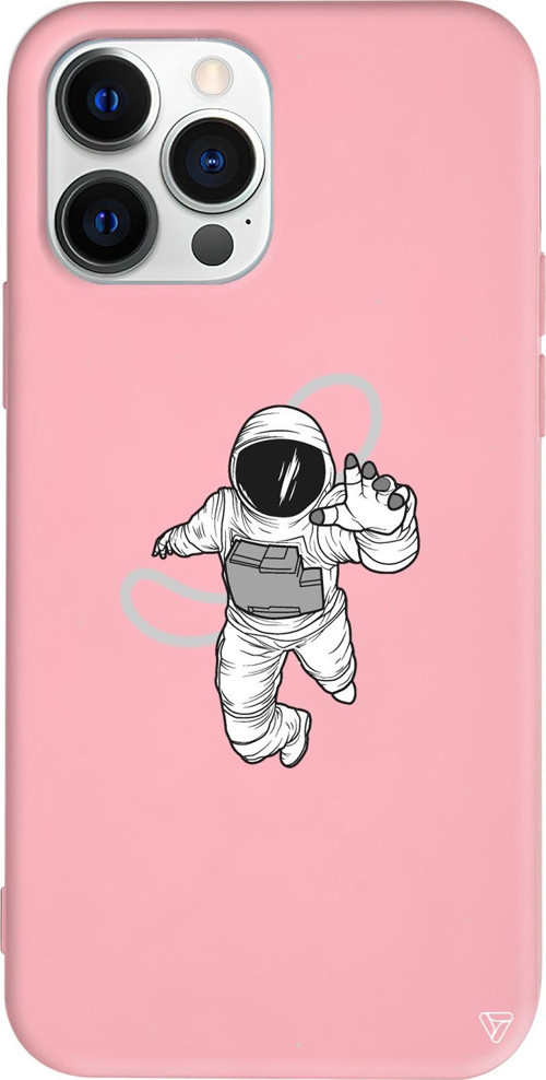 iPhone 15 Pro Max Uyumlu Pembe Renkli Silikon Touch Telefon Kılıfı
