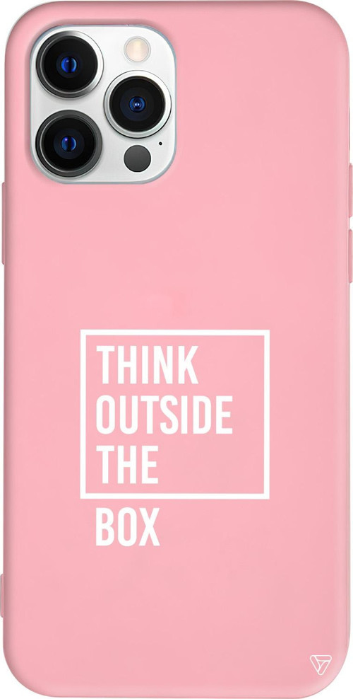 iPhone 15 Pro Max Uyumlu Pembe Renkli Silikon Outside Box 2 Telefon Kılıfı