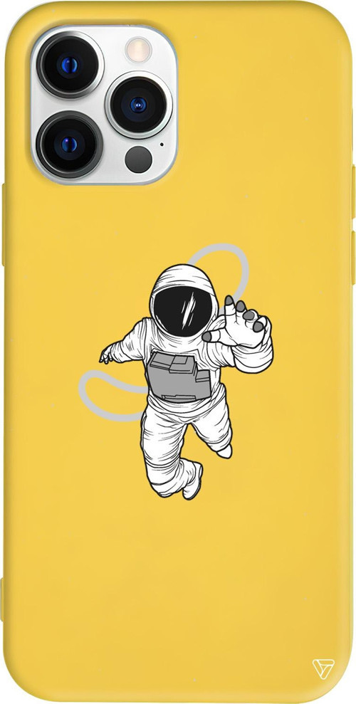 iPhone 15 Pro Max Uyumlu Sarı Renkli Silikon Touch Telefon Kılıfı