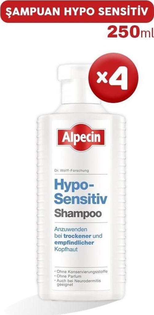 Şampuan Hypo Sensitiv 250 ml x 4