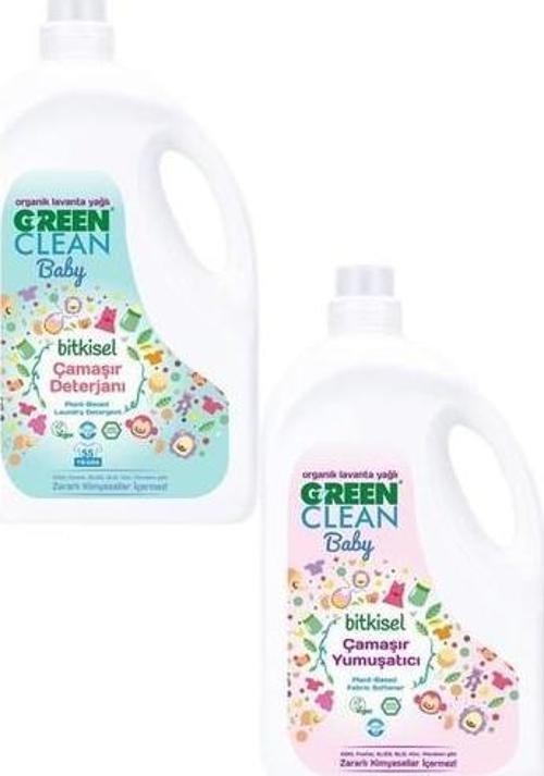 Baby Bitkisel Çamaşır Deterjanı ve Yumuşatıcısı 2750 ml