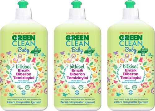 Baby Bitkisel Emzik Biberon Temizleyici 500 ml x 3 Adet