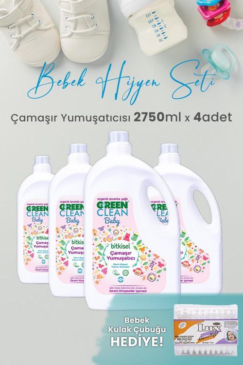 Baby Çamaşır Yumuşatıcısı 2750 ml Yıkama x 4 Adet ve Hediyeli