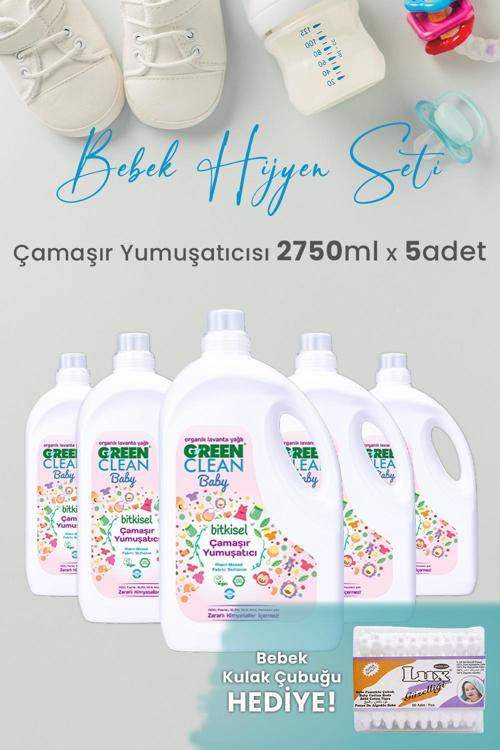 Baby Çamaşır Yumuşatıcısı 2750 ml Yıkama x 5 Adet ve Hediyeli