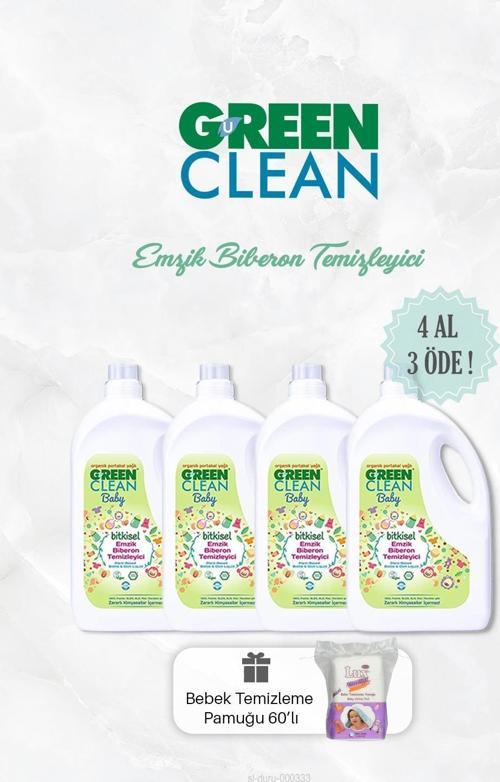 4 AL 3 ÖDE Bitkisel Biberon Emzik Temizleyici 2750 ml