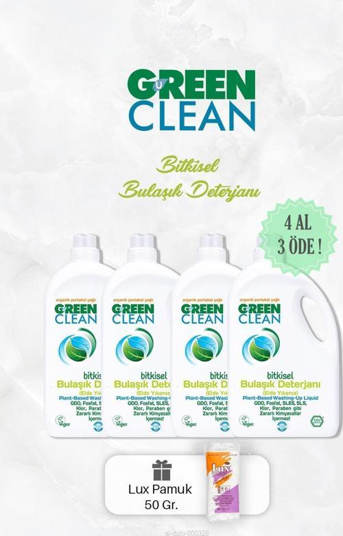 4 AL 3 ÖDE Bitkisel Bulaşık Deterjanı Portakallı 2750 ml