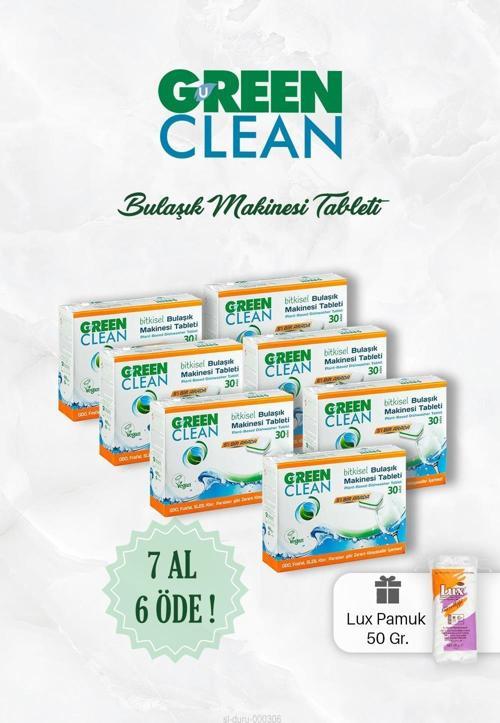 7 AL 6 ÖDE Bitkisel Bulaşık Tableti 30 Adet