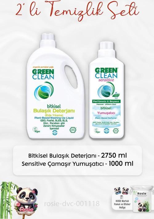 Bulaşık Deterjanı 2750 ml, Sensitive Bulaşık Deterjanı ve ROSIE