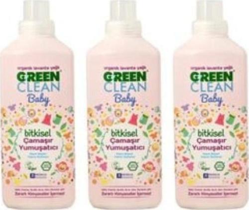 U Green Clean Baby Çamaşır Yumuşatıcı 1 L x 3